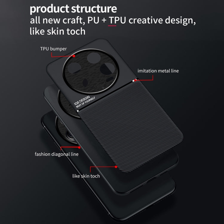 Classic Tilt Strip Grain Magnetic Shockproof PC + TPU Phone Case, Series 1