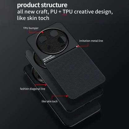 Classic Tilt Strip Grain Magnetic Shockproof PC + TPU Phone Case, Series 1