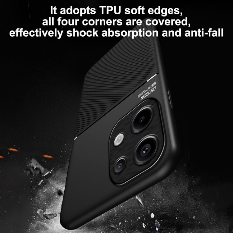 Classic Tilt Strip Grain Magnetic Shockproof PC + TPU Phone Case, Series 3