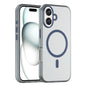 MagSafe Frosted Translucent TPU + PC Full Coverage Phone Case, For iPhone 16 Pro, For iPhone 16 Plus