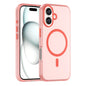 MagSafe Frosted Translucent TPU + PC Full Coverage Phone Case, For iPhone 16 Pro, For iPhone 16 Plus