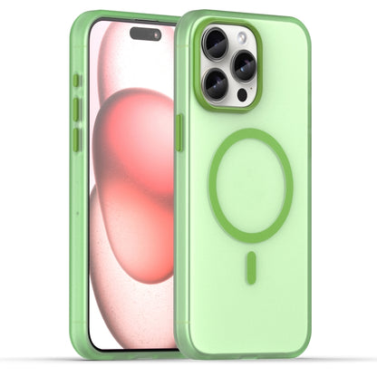MagSafe Frosted Translucent TPU + PC Full Coverage Phone Case, For iPhone 16, For iPhone 15 Pro Max