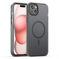 MagSafe Frosted Translucent TPU + PC Full Coverage Phone Case, For iPhone 15 Pro, For iPhone 15 Plus