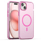 MagSafe Frosted Translucent TPU + PC Full Coverage Phone Case, For iPhone 15 Pro, For iPhone 15 Plus