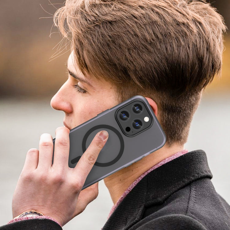 MagSafe Frosted Translucent TPU + PC Full Coverage Phone Case, For iPhone 14 Pro Max, For iPhone SE 2022 / 2020 / 8