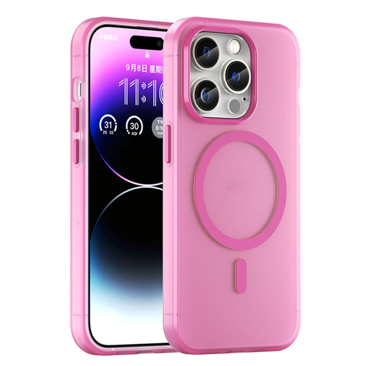 MagSafe Frosted Translucent TPU + PC Full Coverage Phone Case, For iPhone 14 Pro Max, For iPhone SE 2022 / 2020 / 8