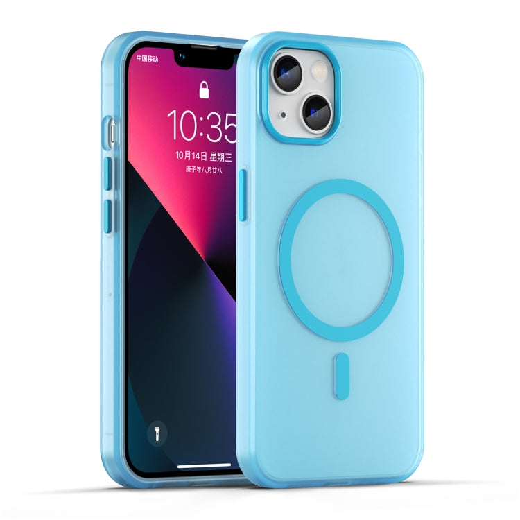 MagSafe Frosted Translucent TPU + PC Full Coverage Phone Case, For iPhone 13, For iPhone 12