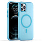 MagSafe Frosted Translucent TPU + PC Full Coverage Phone Case, For iPhone 12 Pro Max, For iPhone 12 Pro