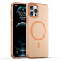 MagSafe Frosted Translucent TPU + PC Full Coverage Phone Case, For iPhone 12 Pro Max, For iPhone 12 Pro