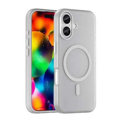 MagSafe Frosted Translucent TPU + PC Full Coverage Phone Case, For iPhone 17, For iPhone Air, For iPhone 16 Pro Max