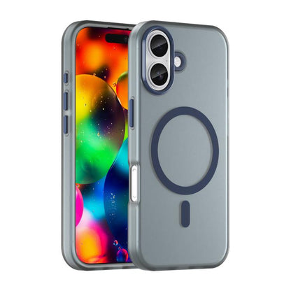 MagSafe Frosted Translucent TPU + PC Full Coverage Phone Case, For iPhone 17, For iPhone Air, For iPhone 16 Pro Max