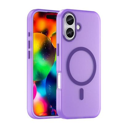 MagSafe Frosted Translucent TPU + PC Full Coverage Phone Case, For iPhone 17, For iPhone Air, For iPhone 16 Pro Max