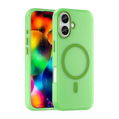 MagSafe Frosted Translucent TPU + PC Full Coverage Phone Case, For iPhone 17 Pro Max, For iPhone 17 Pro, For iPhone 17