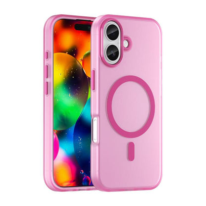 MagSafe Frosted Translucent TPU + PC Full Coverage Phone Case, For iPhone 17, For iPhone Air, For iPhone 16 Pro Max