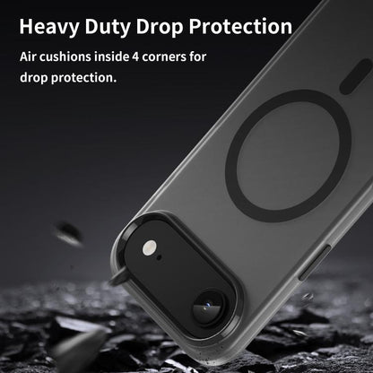 MagSafe Frosted Translucent TPU + PC Full Coverage Phone Case, For iPhone Air, For iPhone 16 Pro Max