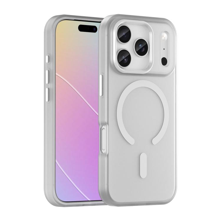 MagSafe Frosted Translucent TPU + PC Full Coverage Phone Case, For iPhone 17 Pro Max, For iPhone 17 Pro, For iPhone 17