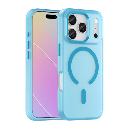 MagSafe Frosted Translucent TPU + PC Full Coverage Phone Case, For iPhone 17e / 16e, For iPhone 17 Pro Max, For iPhone 17 Pro