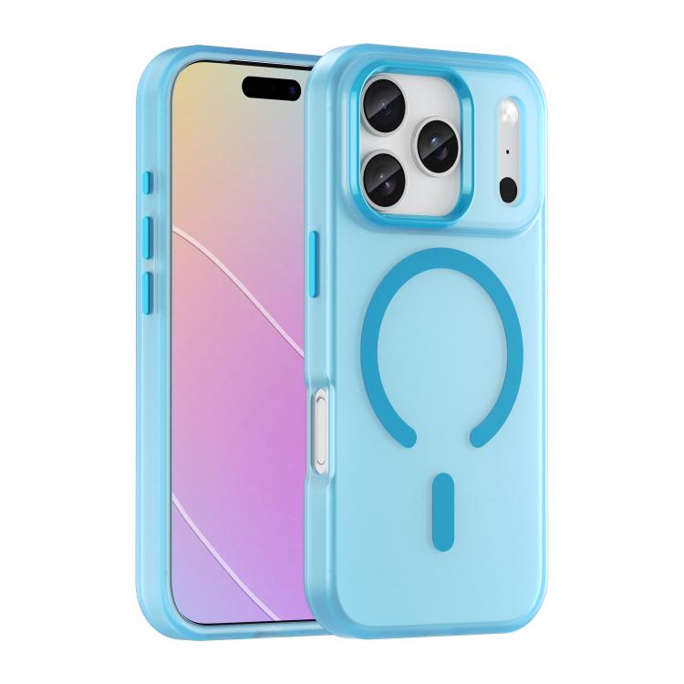 MagSafe Frosted Translucent TPU + PC Full Coverage Phone Case, For iPhone 17 Pro Max, For iPhone 17 Pro, For iPhone 17