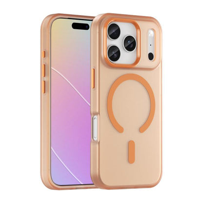 MagSafe Frosted Translucent TPU + PC Full Coverage Phone Case, For iPhone 17 Pro Max, For iPhone 17 Pro, For iPhone 17