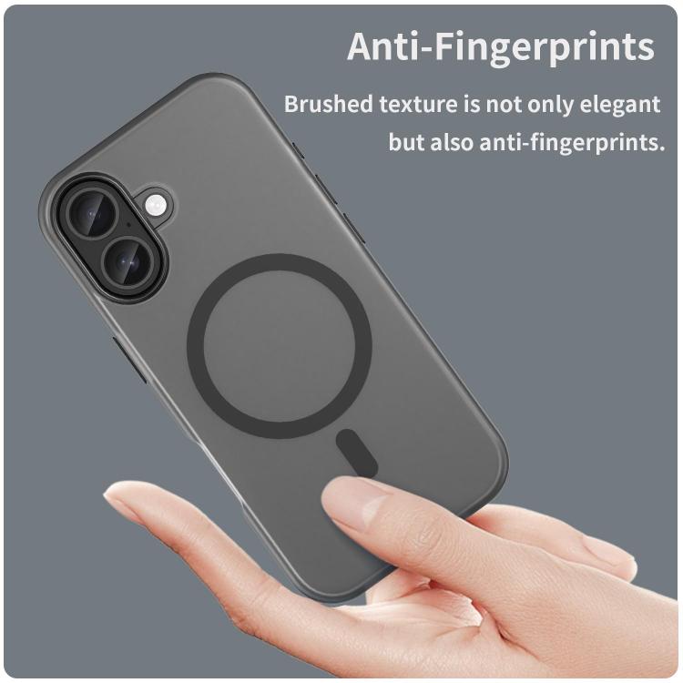 MagSafe Frosted Translucent TPU + PC Full Coverage Phone Case, For iPhone 18, For iPhone 18 Pro