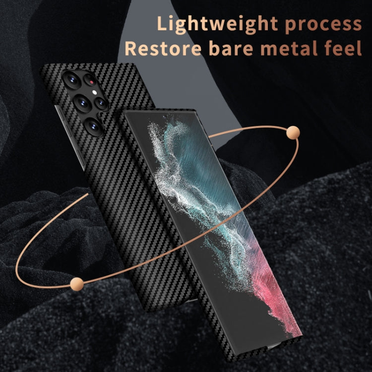 Carbon Fiber Texture MagSafe Magnetic Phone Case, For Samsung Galaxy S24 Ultra 5G, For Samsung Galaxy S24+ 5G, For Samsung Galaxy S24 5G