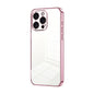 Transparent Plating Fine Hole Phone Case, For iPhone 15 Pro Max, For iPhone 15 Pro, For iPhone 15 Plus