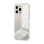 Transparent Plating Fine Hole Phone Case, For iPhone 15 Pro Max, For iPhone 15 Pro, For iPhone 15 Plus