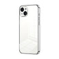 Transparent Plating Fine Hole Phone Case, For iPhone 15 Pro Max, For iPhone 15 Pro, For iPhone 15 Plus