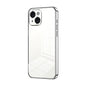 Transparent Plating Fine Hole Phone Case, For iPhone 15, For iPhone 14 Plus, For iPhone 14