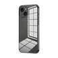 Transparent Plating Fine Hole Phone Case, For iPhone 15, For iPhone 14 Plus, For iPhone 14