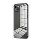 Transparent Plating Fine Hole Phone Case, For iPhone 15, For iPhone 14 Plus, For iPhone 14
