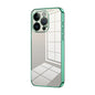 Transparent Plating Fine Hole Phone Case, For iPhone 14 Pro, For iPhone 14 Pro Max, For iPhone SE 2022 / 2020 / 8 / 7
