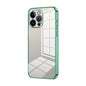 Transparent Plating Fine Hole Phone Case, For iPhone 14 Pro, For iPhone 14 Pro Max, For iPhone SE 2022 / 2020 / 8 / 7