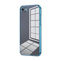 Transparent Plating Fine Hole Phone Case, For iPhone 14 Pro, For iPhone 14 Pro Max, For iPhone SE 2022 / 2020 / 8 / 7