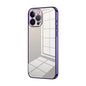 Transparent Plating Fine Hole Phone Case, For iPhone 13 Pro Max, For iPhone 13 Pro, For iPhone 13