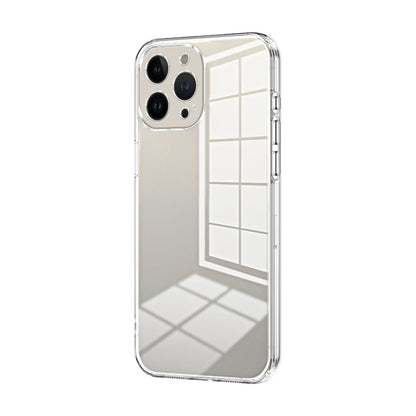 Transparent Plating Fine Hole Phone Case, For iPhone 13 Pro Max, For iPhone 13 Pro, For iPhone 13