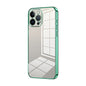 Transparent Plating Fine Hole Phone Case, For iPhone 13 Pro Max, For iPhone 13 Pro, For iPhone 13