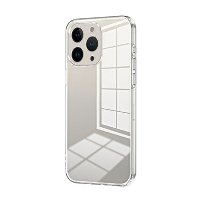 Transparent Plating Fine Hole Phone Case, For iPhone 13 Pro Max, For iPhone 13 Pro, For iPhone 13