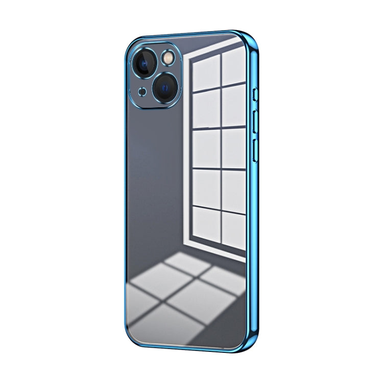Transparent Plating Fine Hole Phone Case, For iPhone 13 Pro Max, For iPhone 13 Pro, For iPhone 13