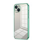 Transparent Plating Fine Hole Phone Case, For iPhone 13 Pro Max, For iPhone 13 Pro, For iPhone 13