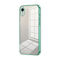 Transparent Plating Fine Hole Phone Case, For iPhone X / XS, For iPhone XR, For iPhone XS Max
