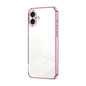 Transparent Plating Fine Hole Phone Case, For iPhone 16 Pro, For iPhone 16 Plus, For iPhone 16
