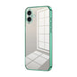 Transparent Plating Fine Hole Phone Case, For iPhone 16 Pro, For iPhone 16 Plus, For iPhone 16