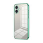 Transparent Plating Fine Hole Phone Case, For iPhone 16 Pro, For iPhone 16 Plus, For iPhone 16