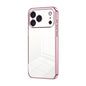 Transparent Plating Fine Hole Phone Case, For iPhone 17e / 16e, For iPhone 17 Pro Max, For iPhone 17 Pro