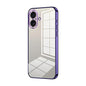 Transparent Plating Fine Hole Phone Case, For iPhone 17, For iPhone Air, For iPhone 16 Pro Max