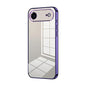 Transparent Plating Fine Hole Phone Case, For iPhone 17, For iPhone Air, For iPhone 16 Pro Max