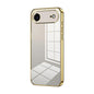 Transparent Plating Fine Hole Phone Case, For iPhone 17, For iPhone Air, For iPhone 16 Pro Max
