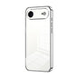 Transparent Plating Fine Hole Phone Case, For iPhone 17, For iPhone Air, For iPhone 16 Pro Max