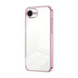 Transparent Plating Fine Hole Phone Case, For iPhone 17e / 16e, For iPhone 17 Pro Max, For iPhone 17 Pro